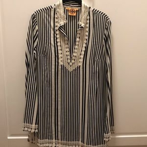 Tory Burch Striped Tunic